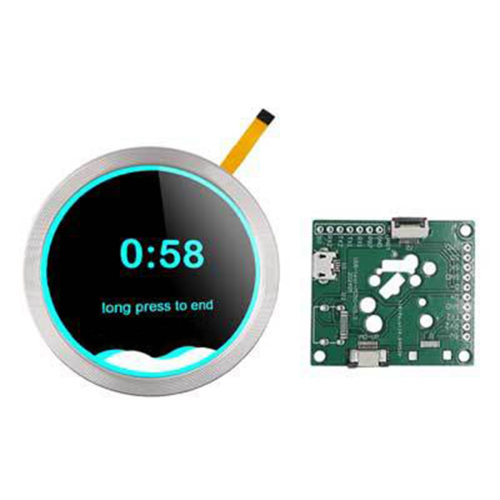 ESP32-S3 Development Board LVGL 2.1inch Rotary Display Smart LCD Knob Switch with Adapter for B