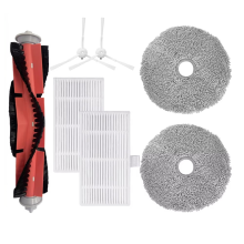 For W2, S60, AICLE INS-200, Inic IX10, MAX Brush Filter Mop Dust Bag Part