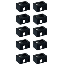 10pcs for V6 PT100 Heated Block Silicone Sock Cover 3D Printers - Enhanced Heat Retention & Protection A