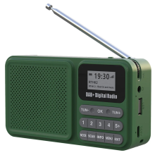 Portable + Digital Radio Solar Powered Bluetooth FM Supports U Disk TF Card Mp3 Play Loudspeaker LCD Display