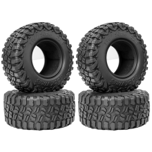 4Pcs 2.6inch Soft Rubber Tires Climbing Car Tire Skin RC Crawler Upgrade Parts
