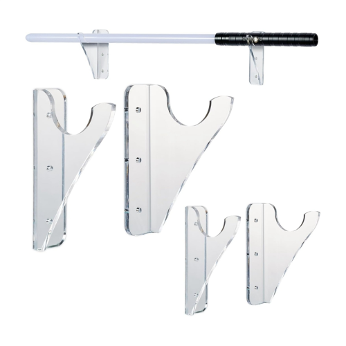 Lightsaber Stand Wall Display Acrylic Sword Mount Holder Transparent Rack 2
