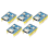 RP2040-Zero Microcontroller Development Board for RP2040 Dual-Core M0+Processor 2MB Flash 5Pcs 2