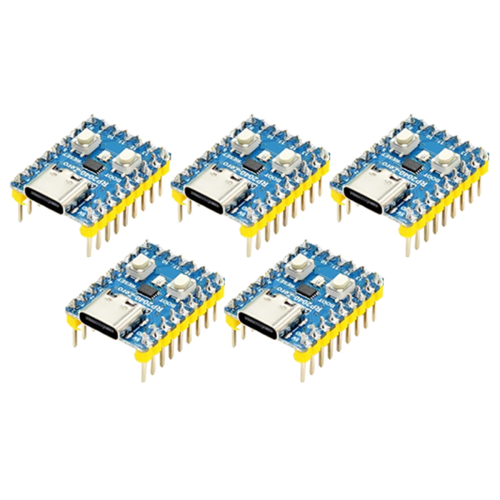 RP2040-Zero Microcontroller Development Board for RP2040 Dual-Core M0+Processor 2MB Flash 5Pcs 1