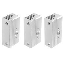 3Pcs for Sprite Extruder Aluminum Heat Sink Cooling Block Ender3S1 Plus Pro/CR10 Smart Pro/Sermoon V1Pro 3D Printer