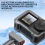 Quick Release Cage for ACTION 5PRO/4/3 Camera Foldable Mount with Cold Shoe Full Protective Frame Case 3