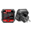 AC28 Socket Tester with LCD Display - Voltage and Phase Meter for EU Outlets, Electrical Safety Inspection Tool A PLUG 3