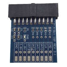 New Adapter JTAG , ISP 4-BIT REV 2.1 for Easy Jtag Plus Box / ESAYJTAG Tool