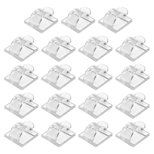Hooks for Outdoor String Lights Clips 15 Pack Clear Light Hook with Waterproof Adhesive Backing 2