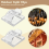 Hooks for Outdoor String Lights Clips 15 Pack Clear Light Hook with Waterproof Adhesive Backing 5