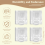 Hooks for Outdoor String Lights Clips 15 Pack Clear Light Hook with Waterproof Adhesive Backing 7
