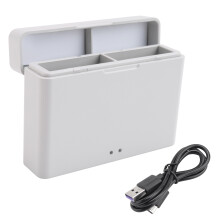 For Action 3/4 Battery Charger Dock USB Charging Hub for 3 4 Camera Accessories