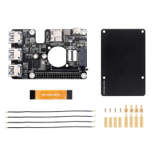 PCIe to M.2 4G/5G and USB 3.2 HAT Compatible with SIMCom/Quectel Modules,PCIe Expansion Board for 5