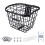 Iron Wire Basket Bike Front Organizing Storage Holder Handlebar Riding Accessory 3