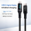 USB Type C to Cable 240W PD 3.1 Fast Charging Charger USB2.0 480Mbps Type-C Digital Display Data 2