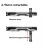 GPU Support Frame Adjustable Brace Prevent Sagging Video Card Bracket for Chassis 12cm Fan Position White 6