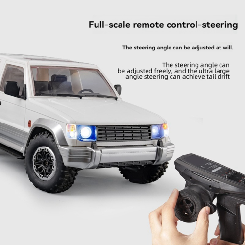 RC Remote Controlled Car with Lighting Variable Speed FourWheel Drive Drift Racing Simulation Model Toy for LD1297,A 2