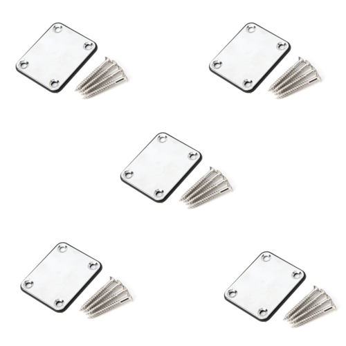 Silver Electric Guitar Reinforcement Plate Connection 1