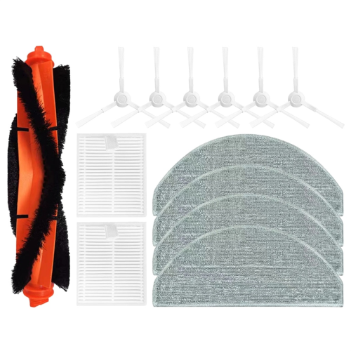For E10 E10C E12 B112 / 3C Plus C103 Robot Vacuum Cleaner Spare Parts Accessories Filter Mop 1