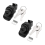 2Set Locking Push Button Latch for Marine Boat Radio Box, Tool Electronic Glove Box Lock. 2