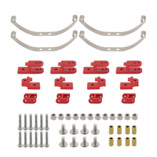 1 Set Leaf Spring Damping Suspension Accessories for 1/16 B24 4WD RC Car Upgrade Parts Red