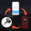 Universal Programmable Sensor 315Mhz 433Mhz in 1 Auto Tire Pressure Replacement TPMS Tool 6