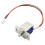 Mini Electronic Compact Solenoid Electromagnet Door Lock Concealed Installation for Secure Access DC12V-1A 8