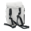Miniature Decoration Scale Simulation Backpack for 1/10 1/8 RC Crawler Car White 3