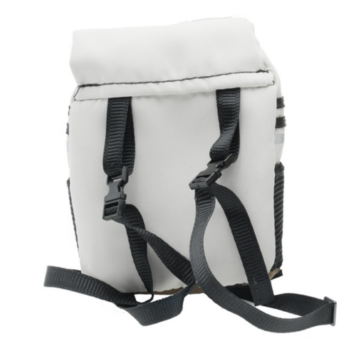 Miniature Decoration Scale Simulation Backpack for 1/10 1/8 RC Crawler Car White 2