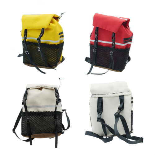 Miniature Decoration Scale Simulation Backpack for 1/10 1/8 RC Crawler Car White 1