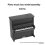 Piano Music Box Kit for Bottom Winding Bambu Maker World Creator Program 3D Printing 5