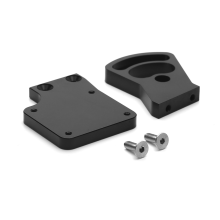 Brushless Conversion Motor Holder Mount Bracket Seat for 2.5/3.3 E- RC Car Upgrade Parts Black