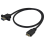 TYPE-E to USB 3.2 GEN2 10Gbps Female Front Panel Extension Cable USB3.2 TYPE-A Connector with Screw Hole for Desktop 3