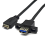 TYPE-E to USB 3.2 GEN2 10Gbps Female Front Panel Extension Cable USB3.2 TYPE-A Connector with Screw Hole for Desktop 6