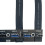 USB 3.0 Front Panel Hub IO 2-Port USB3.0+2-Port USB2.0+1-Port TYPE-C 20G+LED Switch for PC Case Desktop Black 6