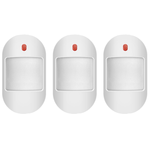 3pcs Enhanced Wireless PIR Motion Sensor Alarm Detector 433MHz Infrared
