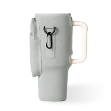 Cup Sleeve 40oz - Water Bottle Carrier with Phone Pocket, Holder Pouch B