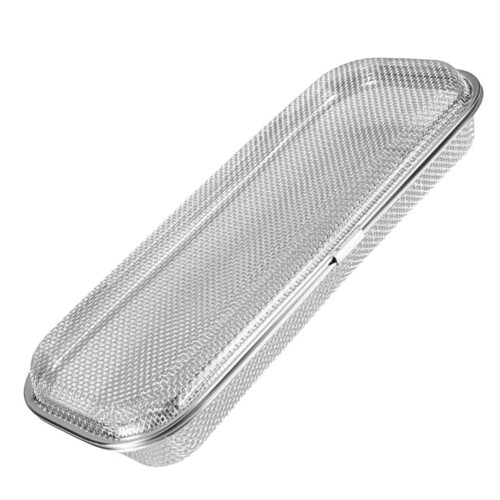 Dishwasher Basket, Stainless Steel Silverware Replacement Utensil Basket Rectangular Mesh 1