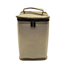 Camping Gas Tanks Storage Bag Protective Case Camp Light Carrying Anti-Collision for Outdoor Cooking Khaki Small