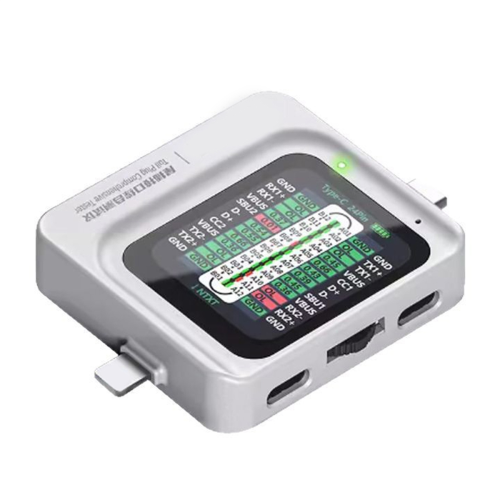 TNS360 Mobile Phone Tail Plug Comprehensive Detector 30V-5A Automatic Scanning Detection for IOS TEYE-C 1