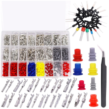 535PCS 26Type Pins Connector Kit,Car Electrical Wire Terminal 1-3.5mm Automotive Pin Connectors