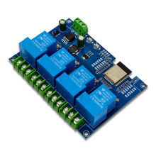4 Channel Relay Module 30A DC7-28/5V WIFI Bluetooth ESP32-WROOM Development Board