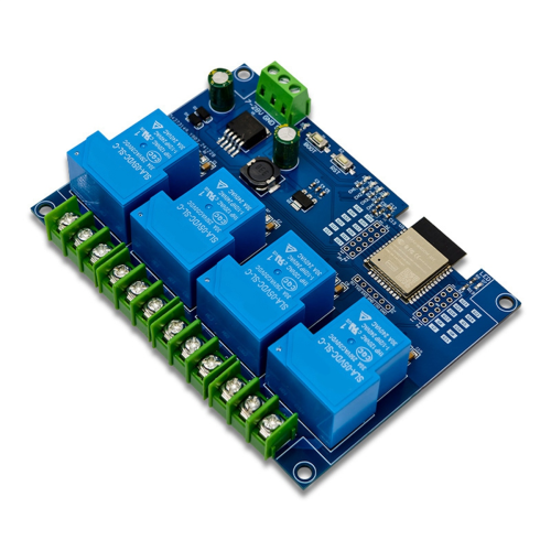 4 Channel Relay Module 30A DC7-28/5V WIFI Bluetooth ESP32-WROOM Development Board 1