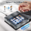 4 Bay USB4.0 40Gbps M.2 NVMe SSD Enclosure Compatible to Type-C 4.0 32TB Solid State Drive Case EU Plug 5