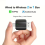 WIFI6 Dual Interface Wireless CarPlay Adapter 2In1 CarPlay+Android Auto USB-A and USB-C for Wireled to 2