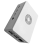 Heat Dissipation ABS Case Motherboard Fan Box White Shell Plastic Bracket Cooling for 4 5