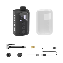 Portable Pocket Bike Electric Air Pump Road MINI Fast Rechargeable Compressor Tire Inflator 100 PSI with Screen A5S