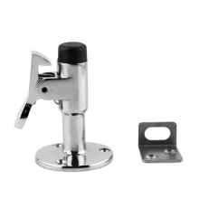 7cm Heavy Duty DoorStop with Hook & Rubber Tip Boat Door Stopper Floor Knob Yacht RV Motorhome Spring Latch Marine