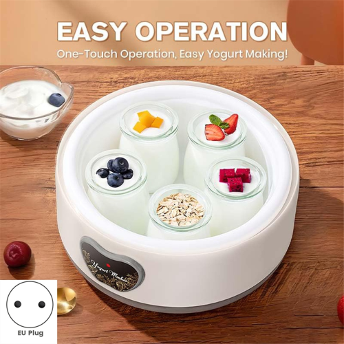 Yogurt Maker 36 Hour with Adjustable Temperature & Time Control,MultiFunction Electric Machine Eu Plug 2