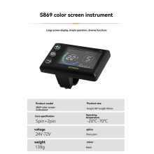36V 48V 22A Brushless Controller S869 Meter LCD Display 24V-72V+Throttle for Electric Scooter E-Bike Repair Kit